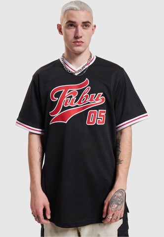 FUBU Póló 'Varsity' - fekete: elől