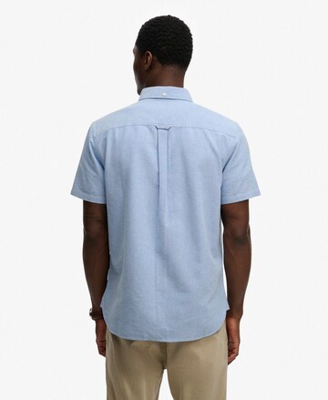 Coupe regular Chemise 'Preppy' Superdry & Co en bleu
