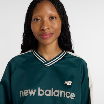 Sweat-shirt new balance en vert