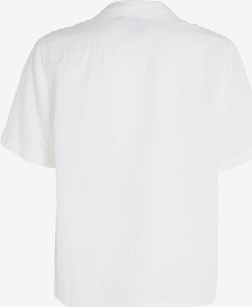 Calvin Klein Rovný strih Košeľa - biela