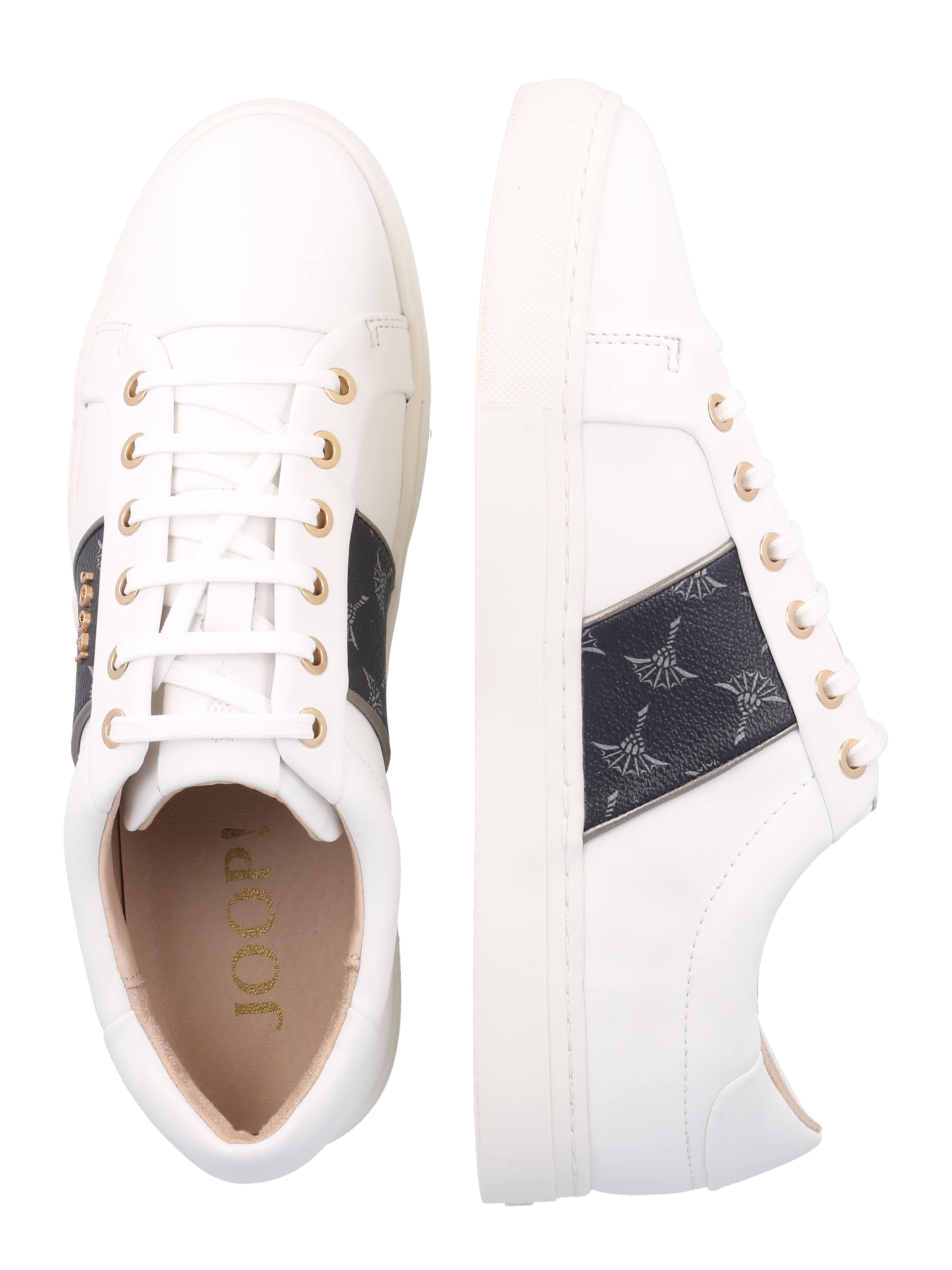 JOOP! Sneakers laag 'Cortina Lista Coralie' in Wit