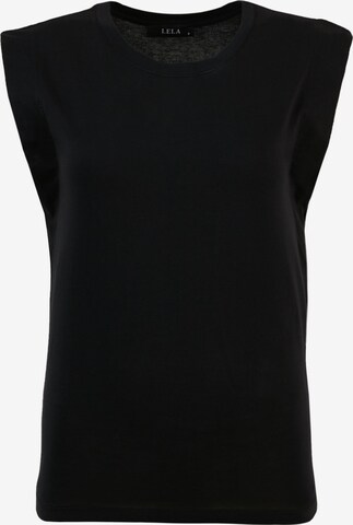 LELA Shirt in Black: front