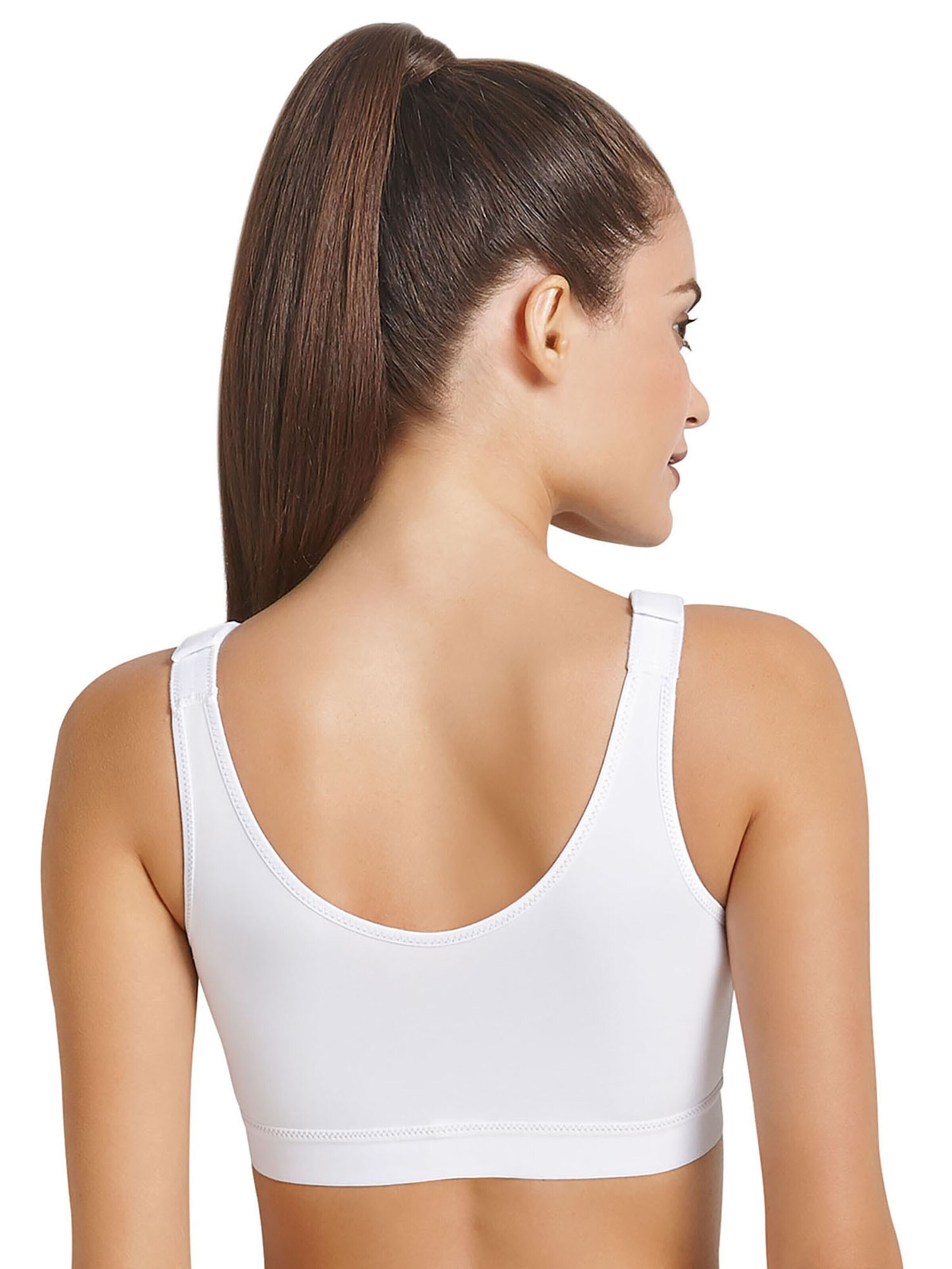 ANITA Bralette Bra 'Frontline Open' in White