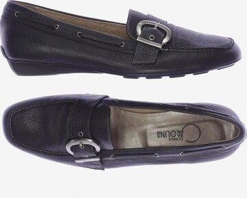 Donna Carolina Flats & Loafers in 39,5 in Black: front