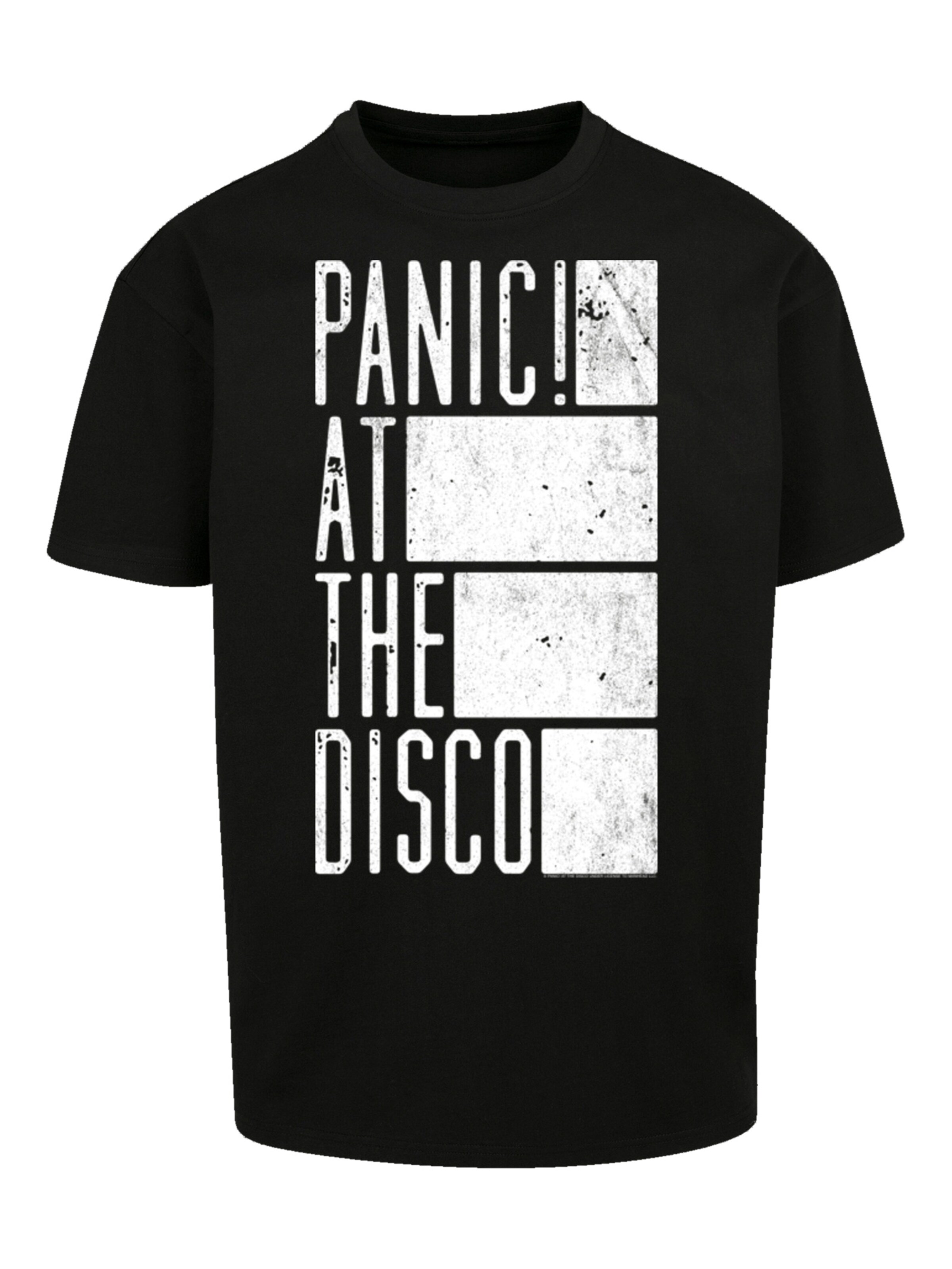 F4NT4STIC T-Shirt 'Panic At The Disco' in Schwarz: Vorderseite