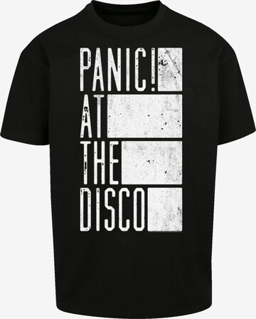 T-Shirt 'Panic At The Disco' F4NT4STIC en noir : devant