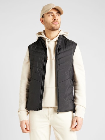 Only & Sons Vest in Black: front