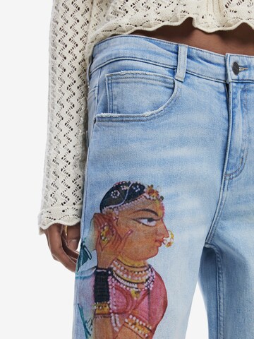 Desigual Loosefit Farmer 'Hindi' - kék