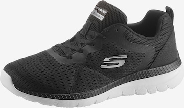 Baskets basses 'Bountiful' SKECHERS en noir : devant