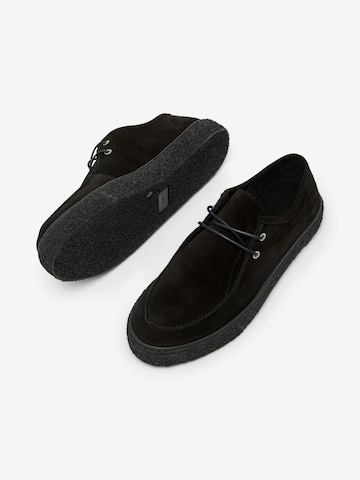 Bianco Moccasins in Black