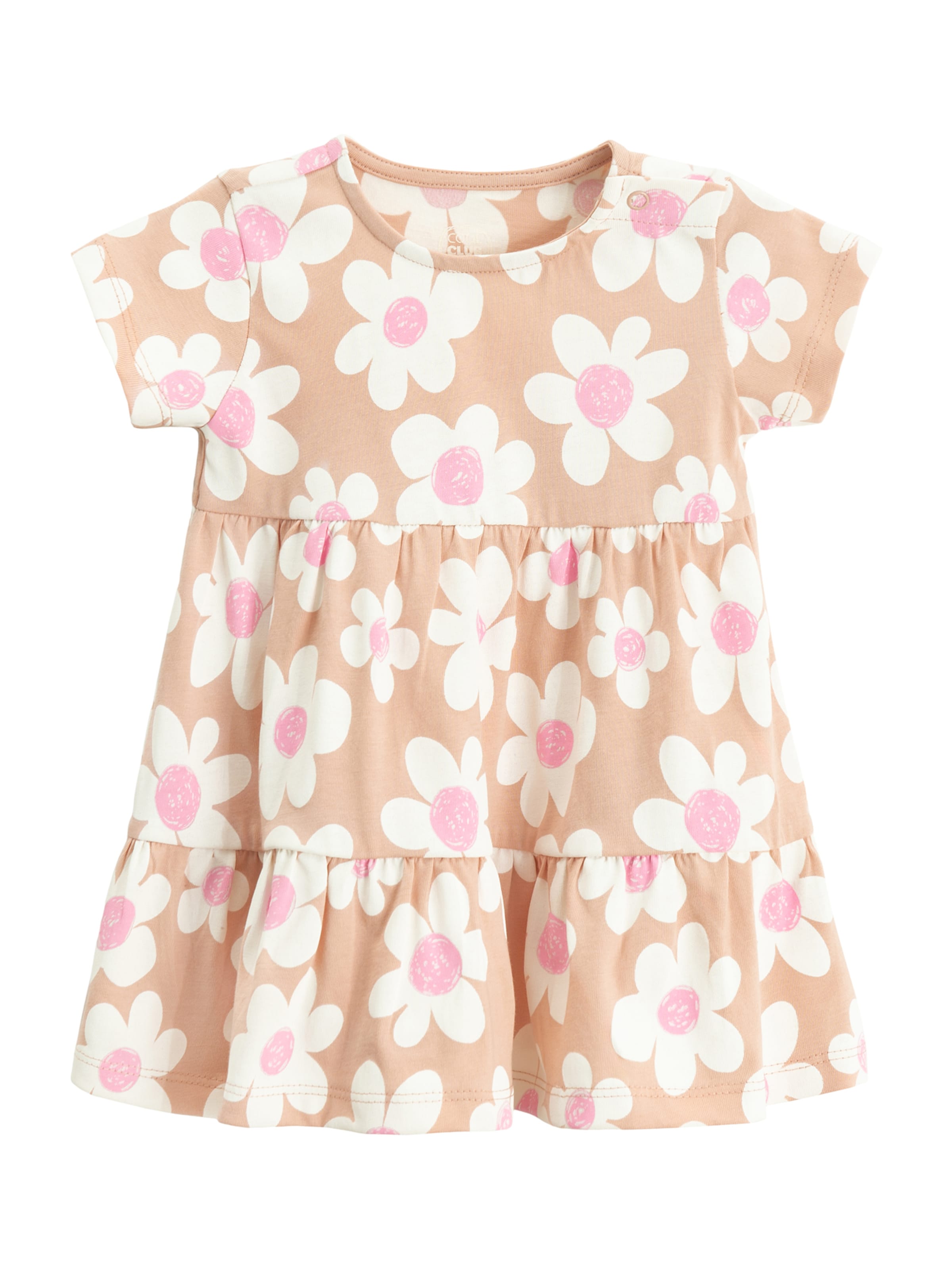 Cool Club Kleid in Braun: Vorderseite