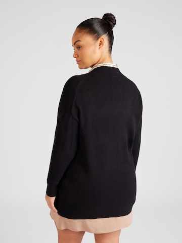 ONLY Carmakoma Knit Cardigan 'ESLY' in Black