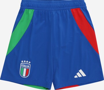 ADIDAS PERFORMANCE regular Παντελόνι φόρμας 'Italy 24 Away' σε μπλε: μπροστά