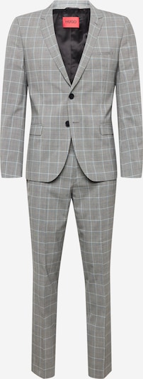 HUGO Anzug  'Hesten212' in hellblau / grau / schwarz / weiß, Produktansicht