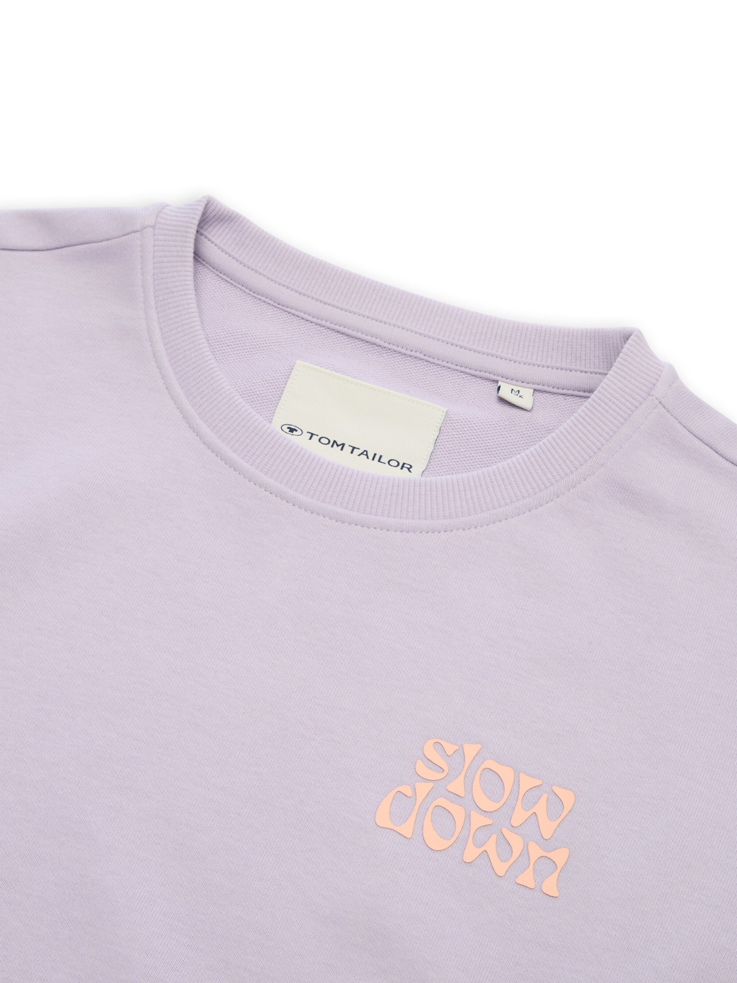 TOM TAILOR Sweatshirt in Lila