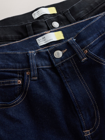 Next Slimfit Jeans in Blau