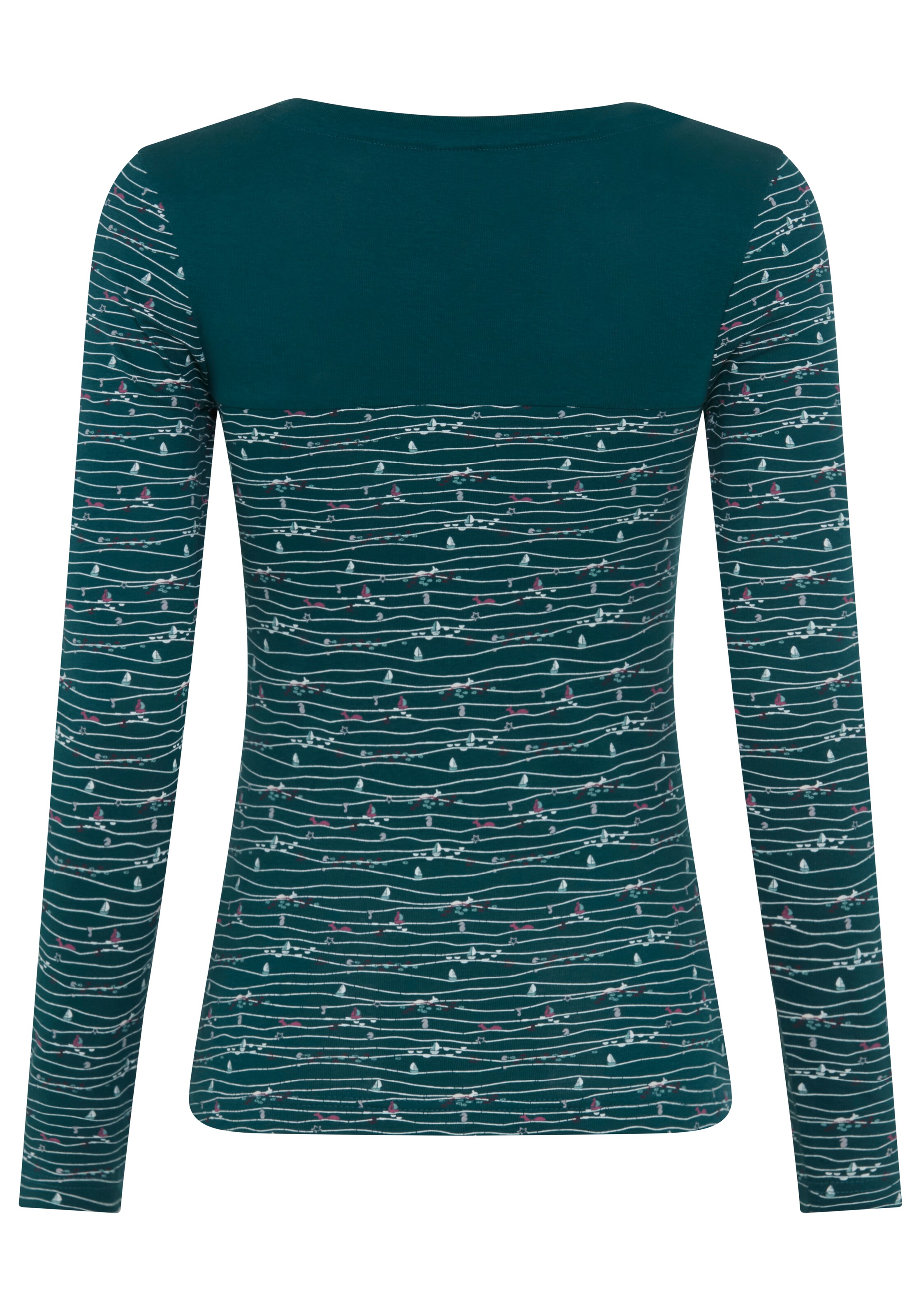KangaROOS Langarmshirt in Blau