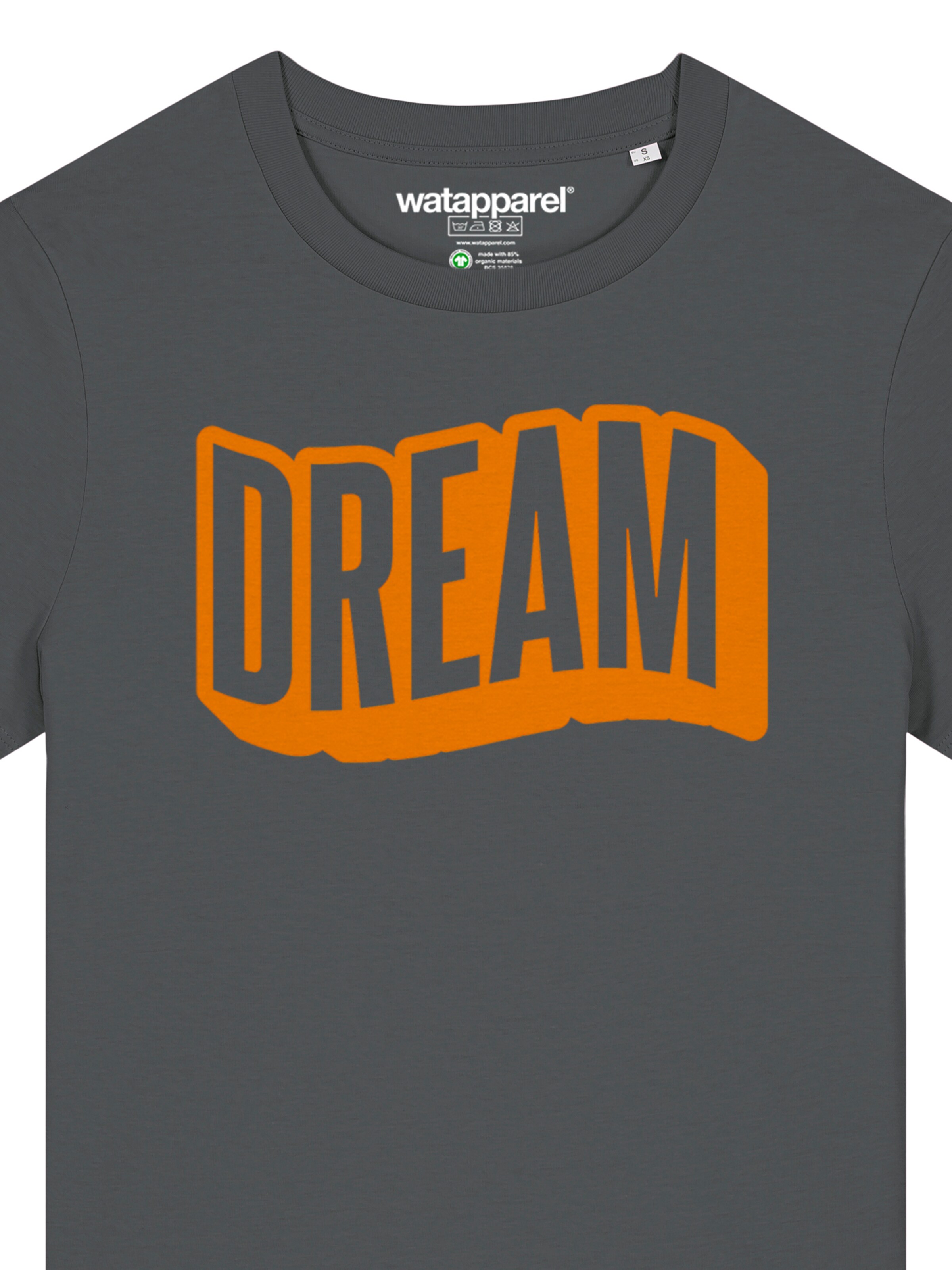 T-shirt 'Dream' Watapparel en gris