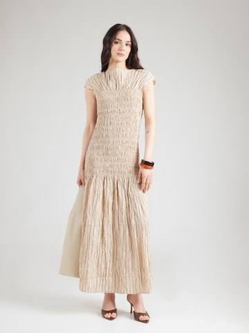 & Other Stories Sukienka w kolorze beżowy: przód