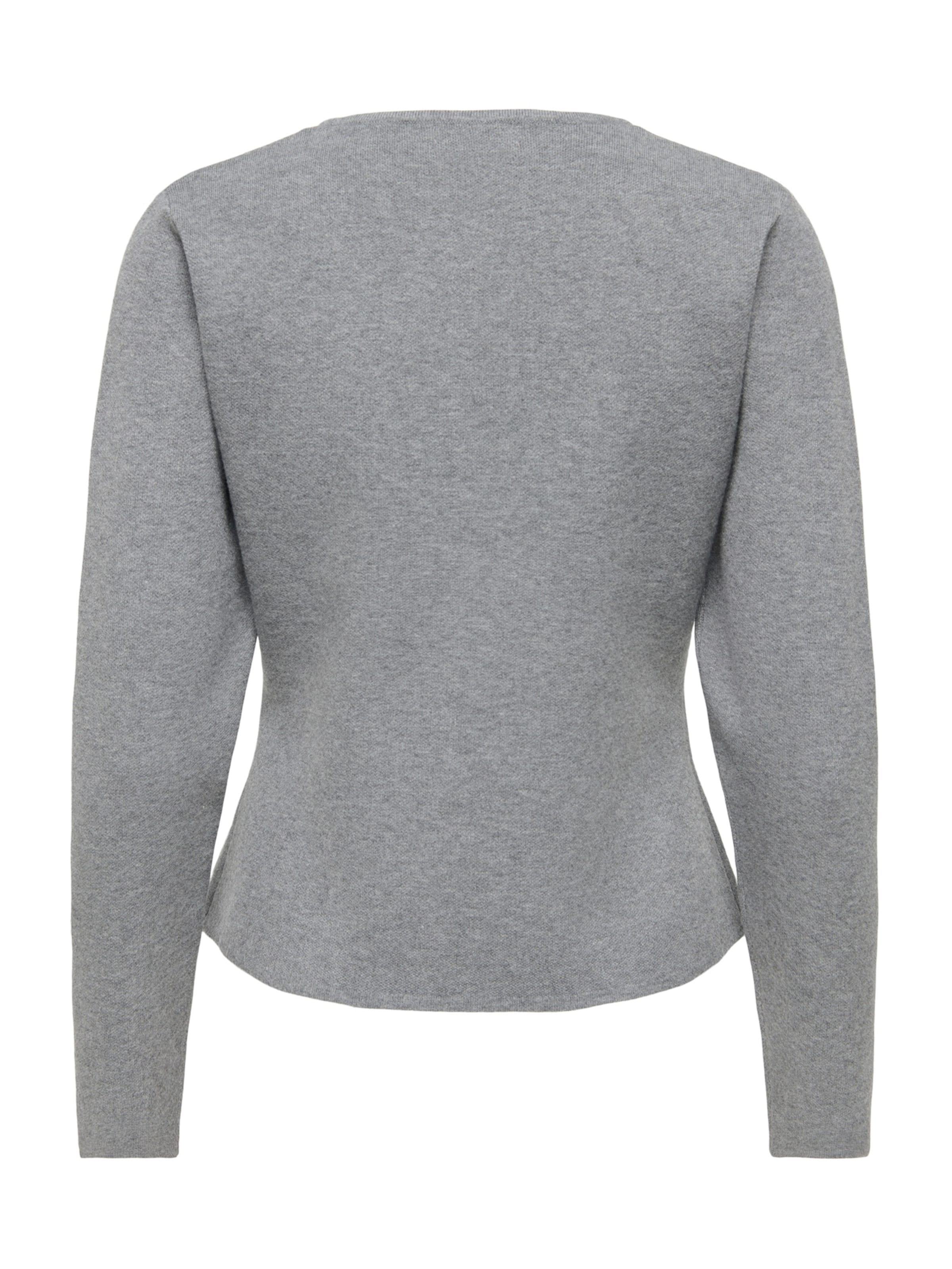 JDY Knit Cardigan 'JDYPRIME' in Grey