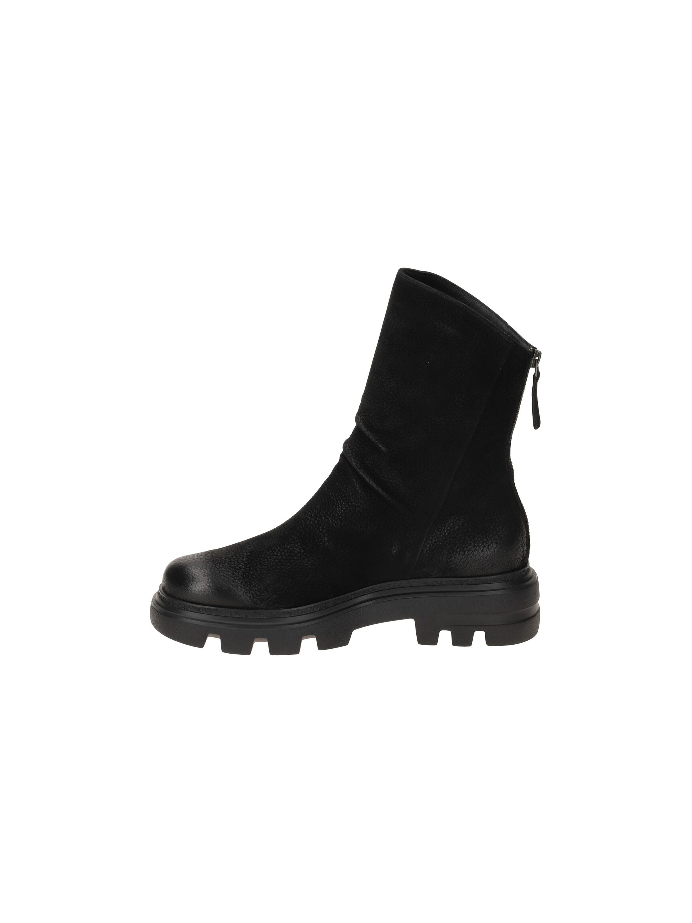 Paul Green Boots 'Paul Green Stiefelette schwarz Nubuck 8253'‌‌‌‌‌‌ in Schwarz
