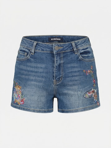 KOROSHI Regular Jeans in Blauw