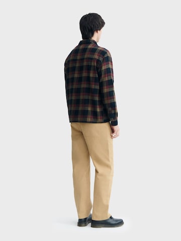 Coupe regular Chemise 'Theo' Thinking MU en marron