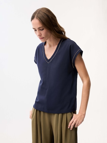 T-shirt adl en bleu