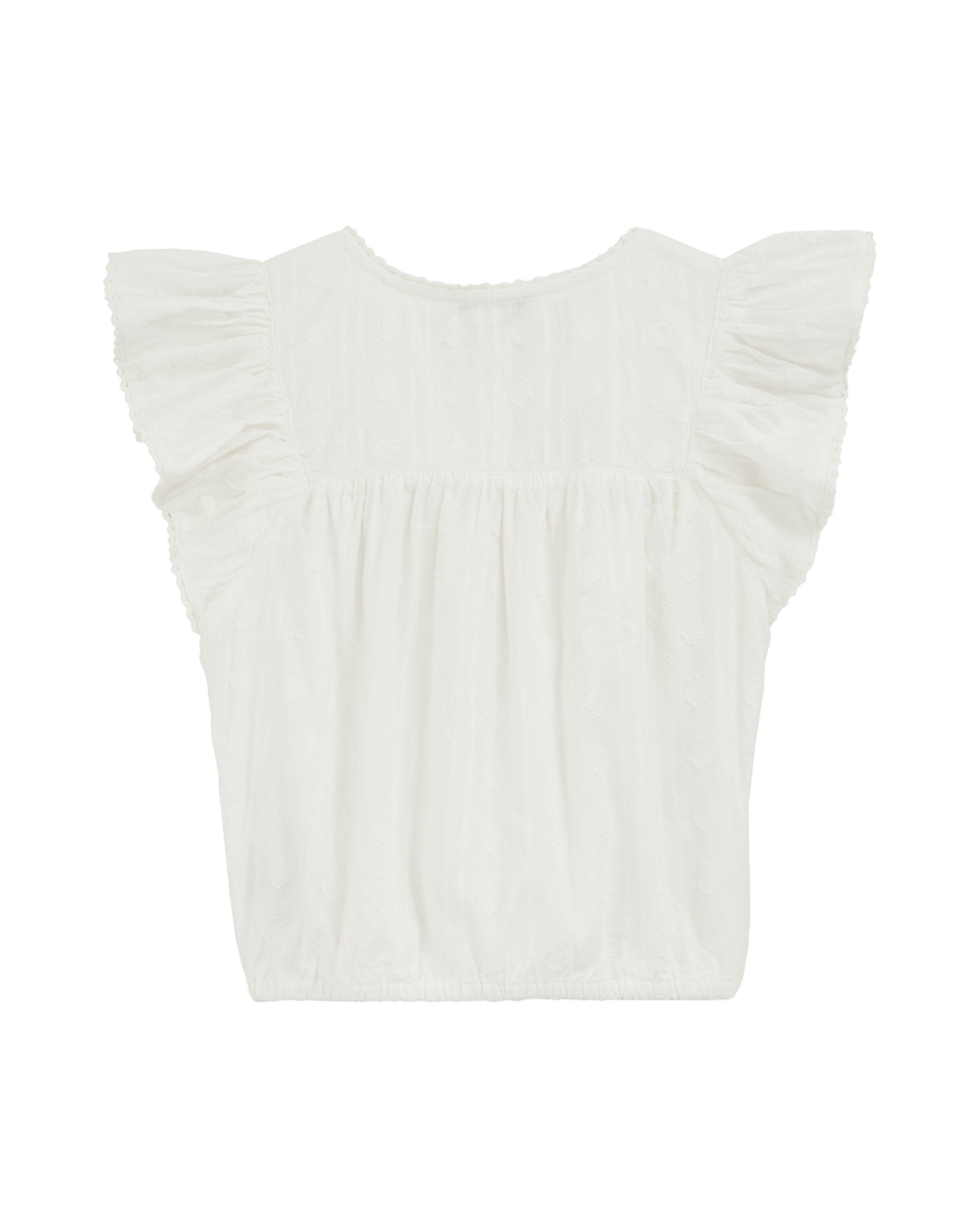 WE Fashion - Top en blanco