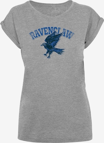 F4NT4STIC Shirt 'Harry Potter Ravenclaw Sport Emblem' in Grey: front