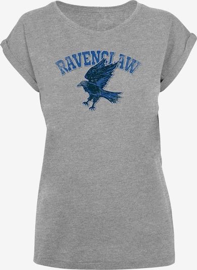 F4NT4STIC T-Shirt 'Harry Potter Ravenclaw Sport Emblem' in blau / graumeliert / schwarz, Produktansicht