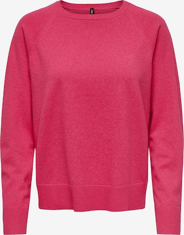 ONLY Pullover 'ONLAMA' in Pink: Vorderseite