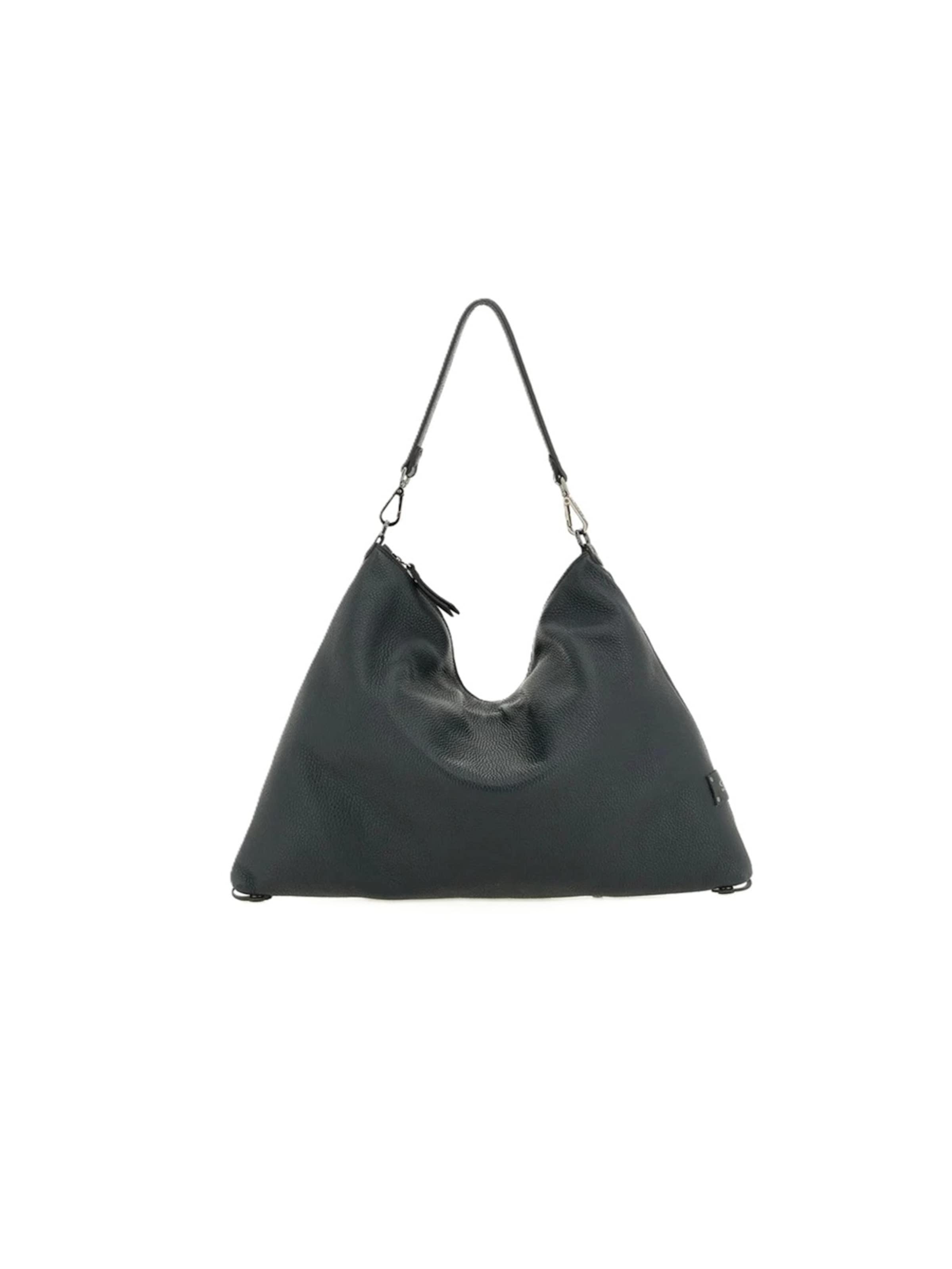 Gabs Handtasche 'Filippa L bull black' in Schwarz: Vorderseite