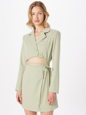 Nasty Gal Dress in Green: front