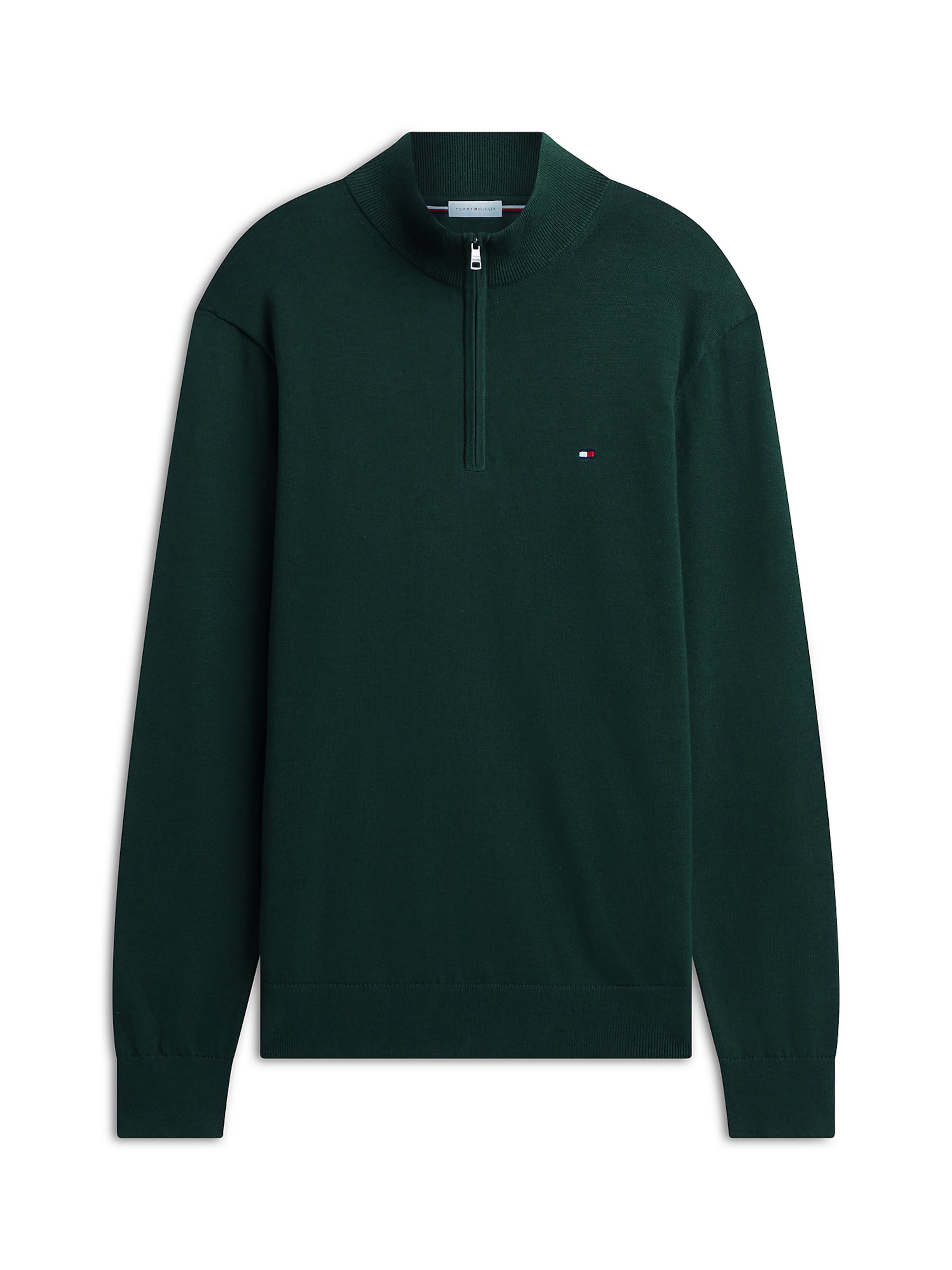 TOMMY HILFIGER Sweater in Green: front