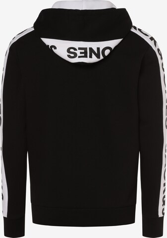 JACK & JONESSweater majica 'Huncho' - crna boja