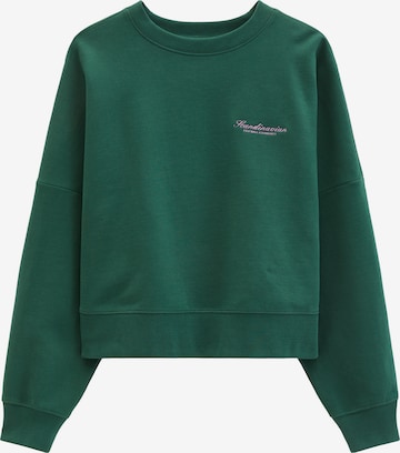 Sweat-shirt Marc O'Polo en vert : devant
