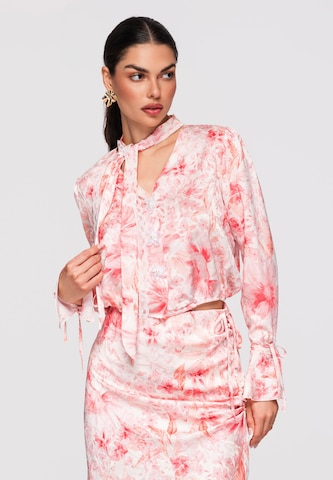 Ombre Blouse in Roze