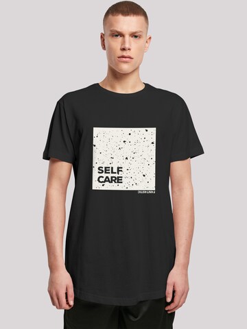 F4NT4STIC T-Shirt 'SELF CARE' in Schwarz: Vorderseite