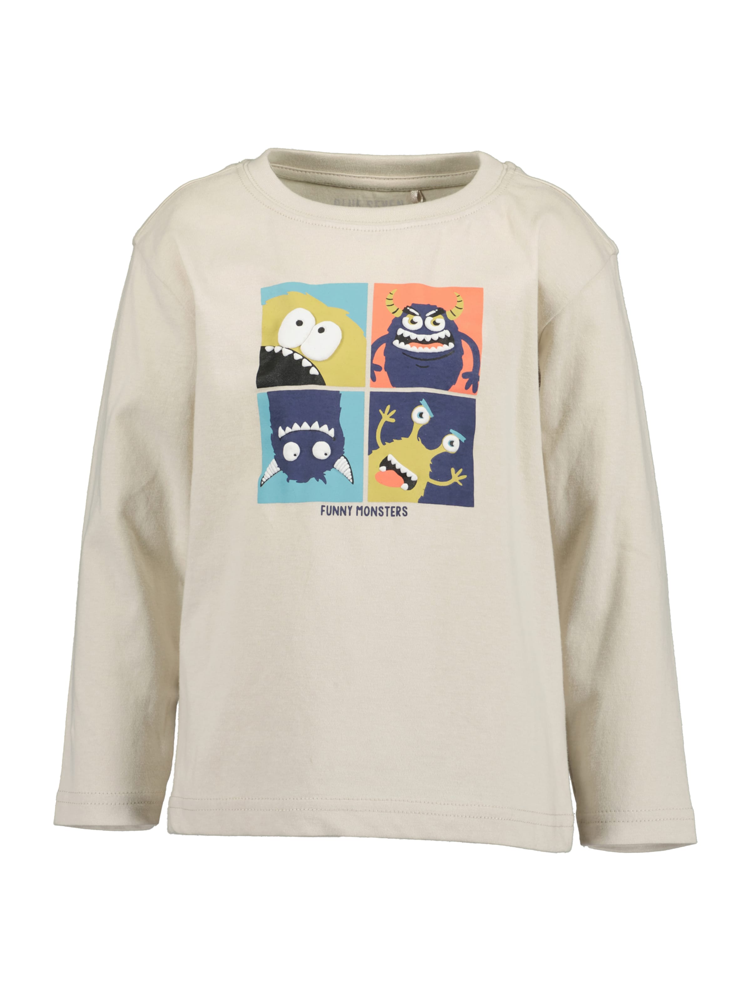 BLUE SEVEN Тениска в сиво: отпред