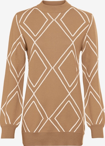 Pullover di heine in beige: frontale