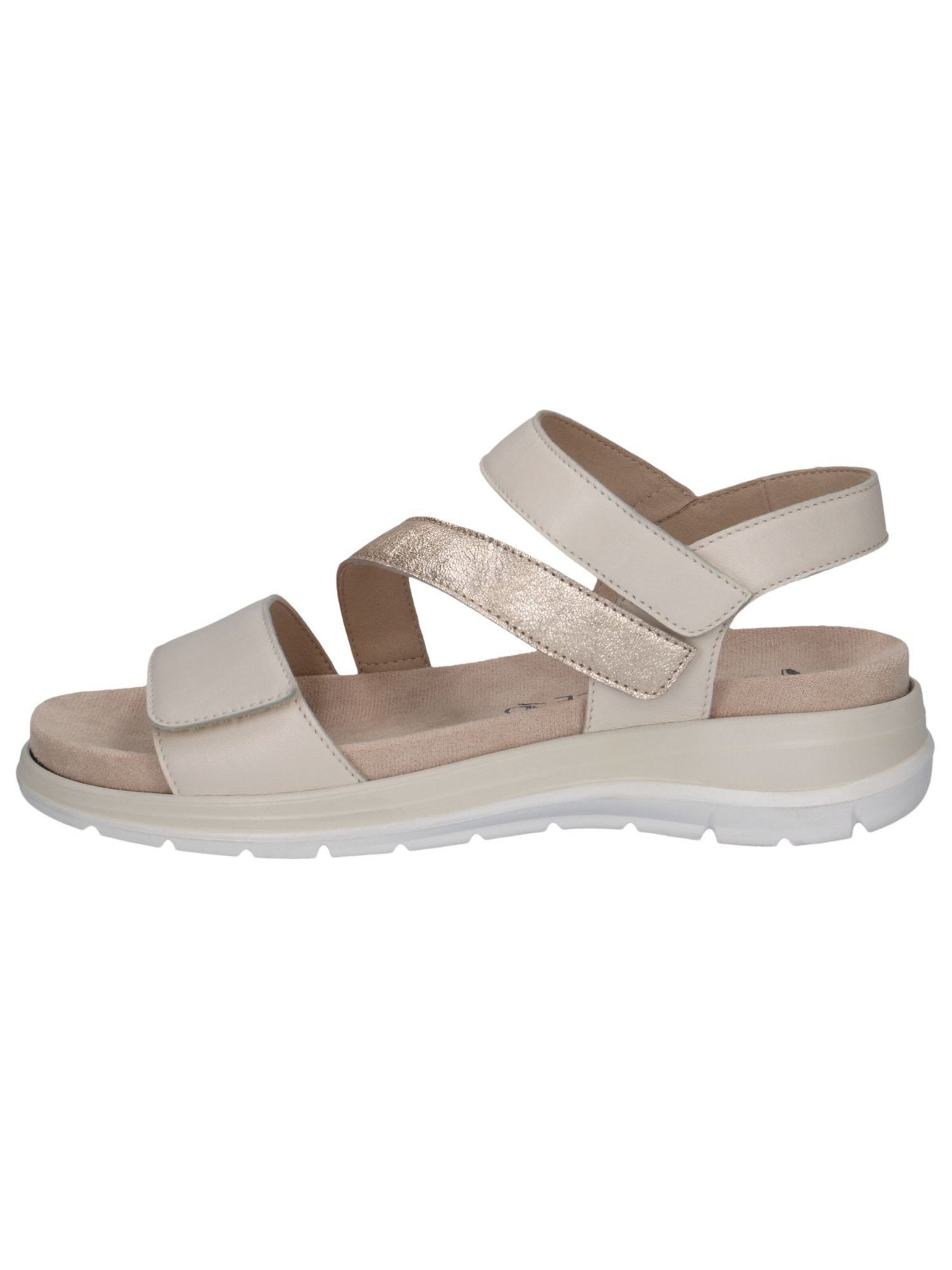 CAPRICE Strap Sandals in White
