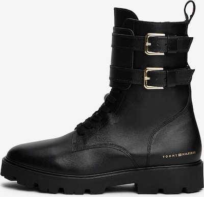 TOMMY HILFIGER Sienamie zābaki, krāsa - melns, Preces skats