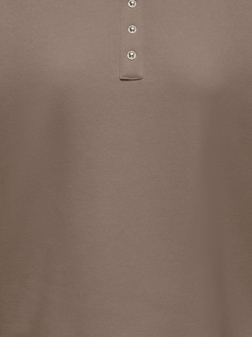 ONLY Sweatshirt 'ONLCoralie' i brun