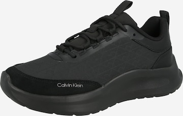 Calvin Klein Nizke superge | črna barva: sprednja stran