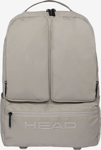HEAD Backpack in Beige: front