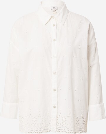 Camicia da donna di River Island in bianco: frontale