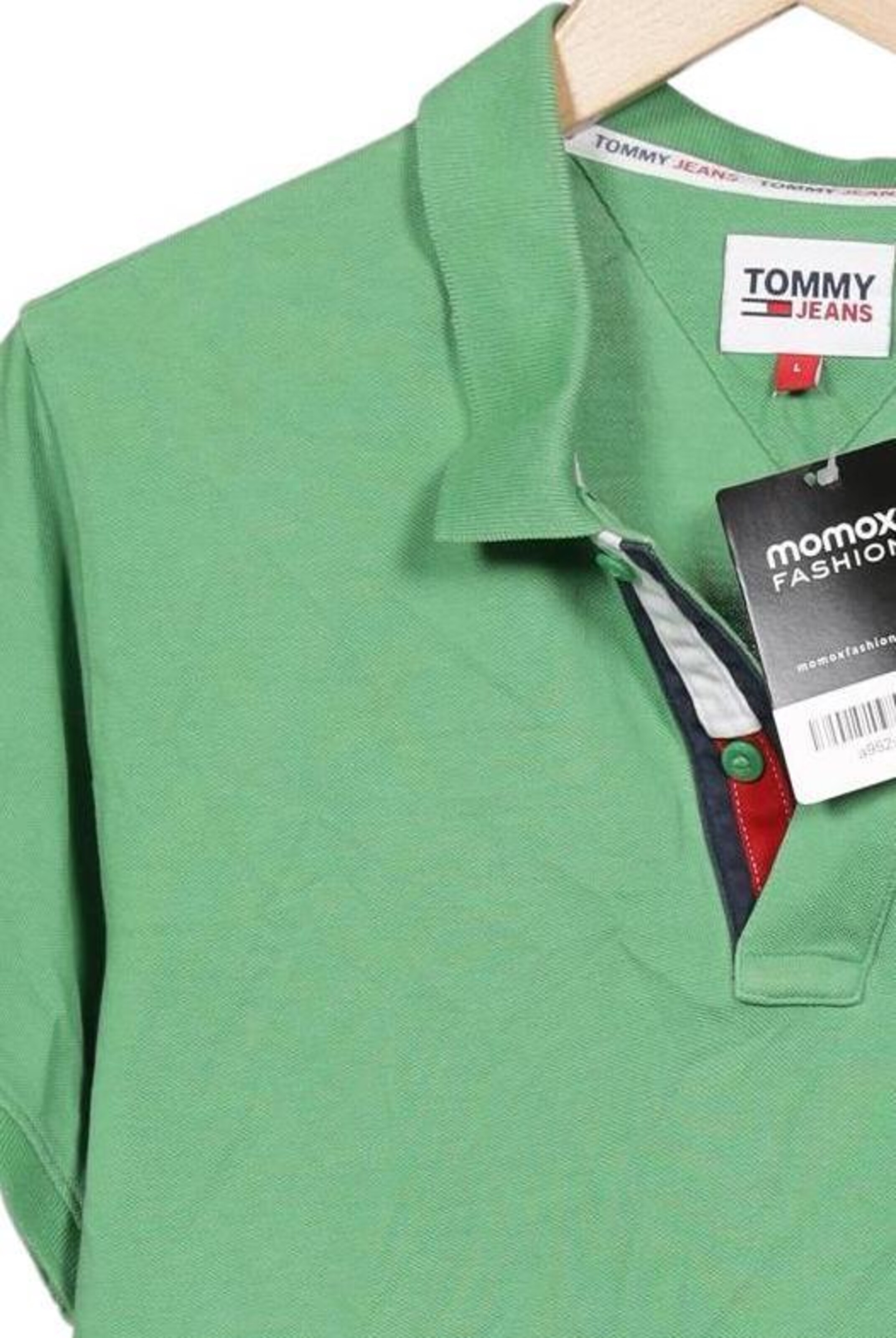 Tommy Jeans Poloshirt L in Grün