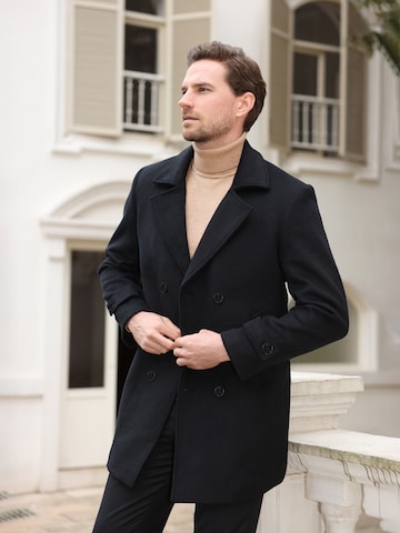 Youthup Wintermantel in Schwarz