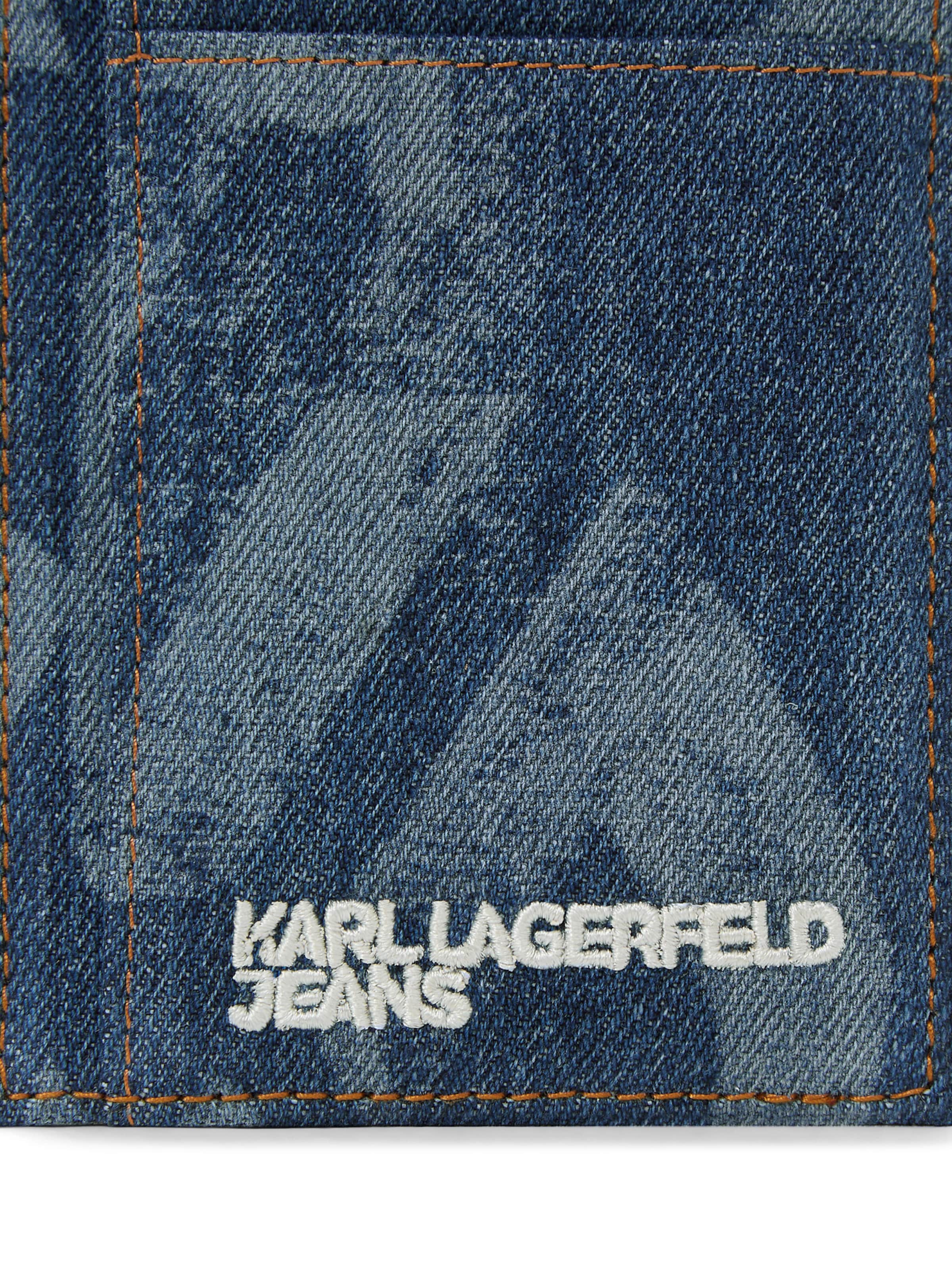 KARL LAGERFELD JEANS Plånbok i blå